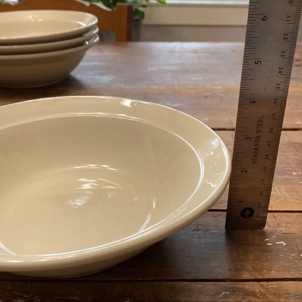 Lot of 4 Stoneware Serving Bowls